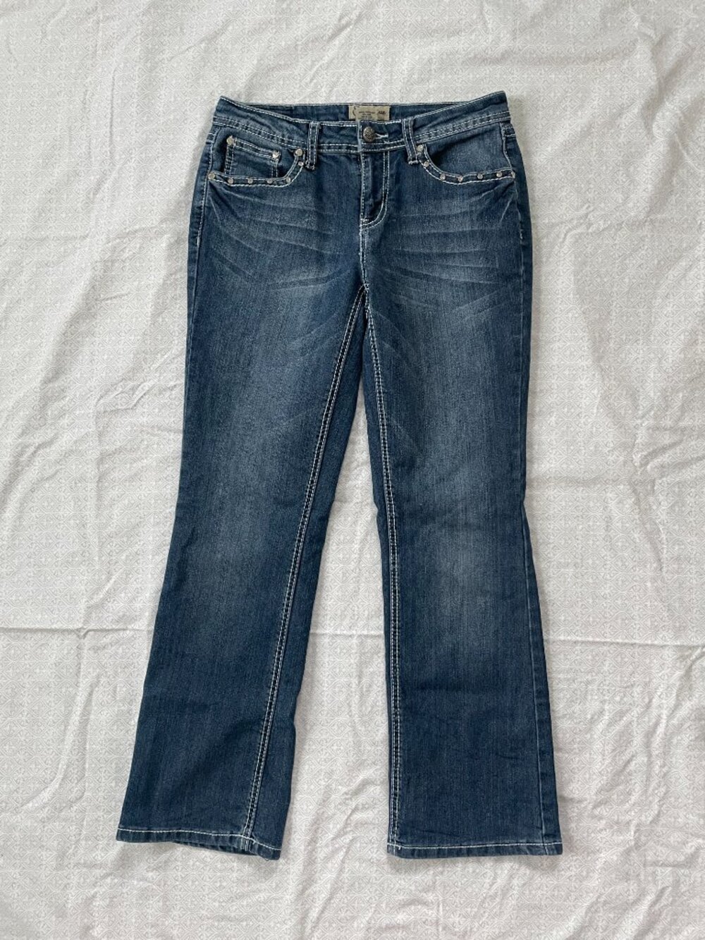 Earl Jeans 4P Embellished Pocket Denim - Picture 3 of 8
